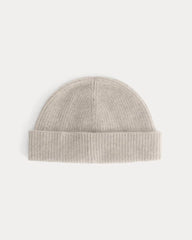 Cashmere Docker Beanie | Gravel