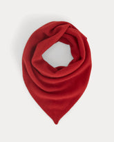 Cashmere Lovergirl Large Kerchief | Classic Red