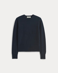 Cashmere Slim Crew Sweater | Navy