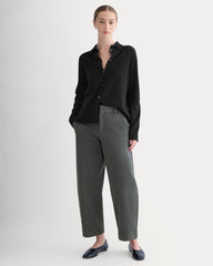 Cotton Twill Chino | Slate Grey
