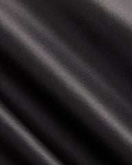 Bias Cut Slip Dress in Silk Charmeuse | Graphite