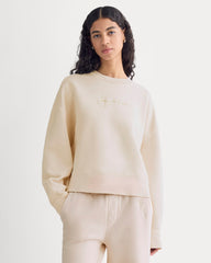 Everlane x The Laufey Foundation Cropped Sweatshirt | Pale Peony
