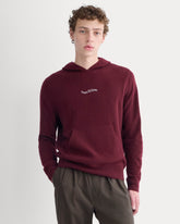 Everlane x Peace & Quiet Cashmere Hoodie | Wine