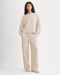 Everlane x The Laufey Foundation Cropped Sweatshirt | Pale Peony