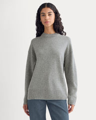 Cashmere Boyfriend Sweater | Husky Gray