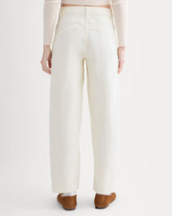 Double-Stitch Barrel Pant | Bone