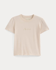 Everlane x The Laufey Foundation Box-Cut Tee | Pale Peony