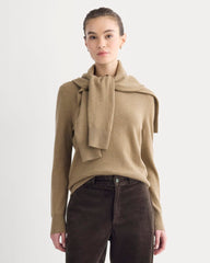 Cashmere Slim Crew Sweater | Toast