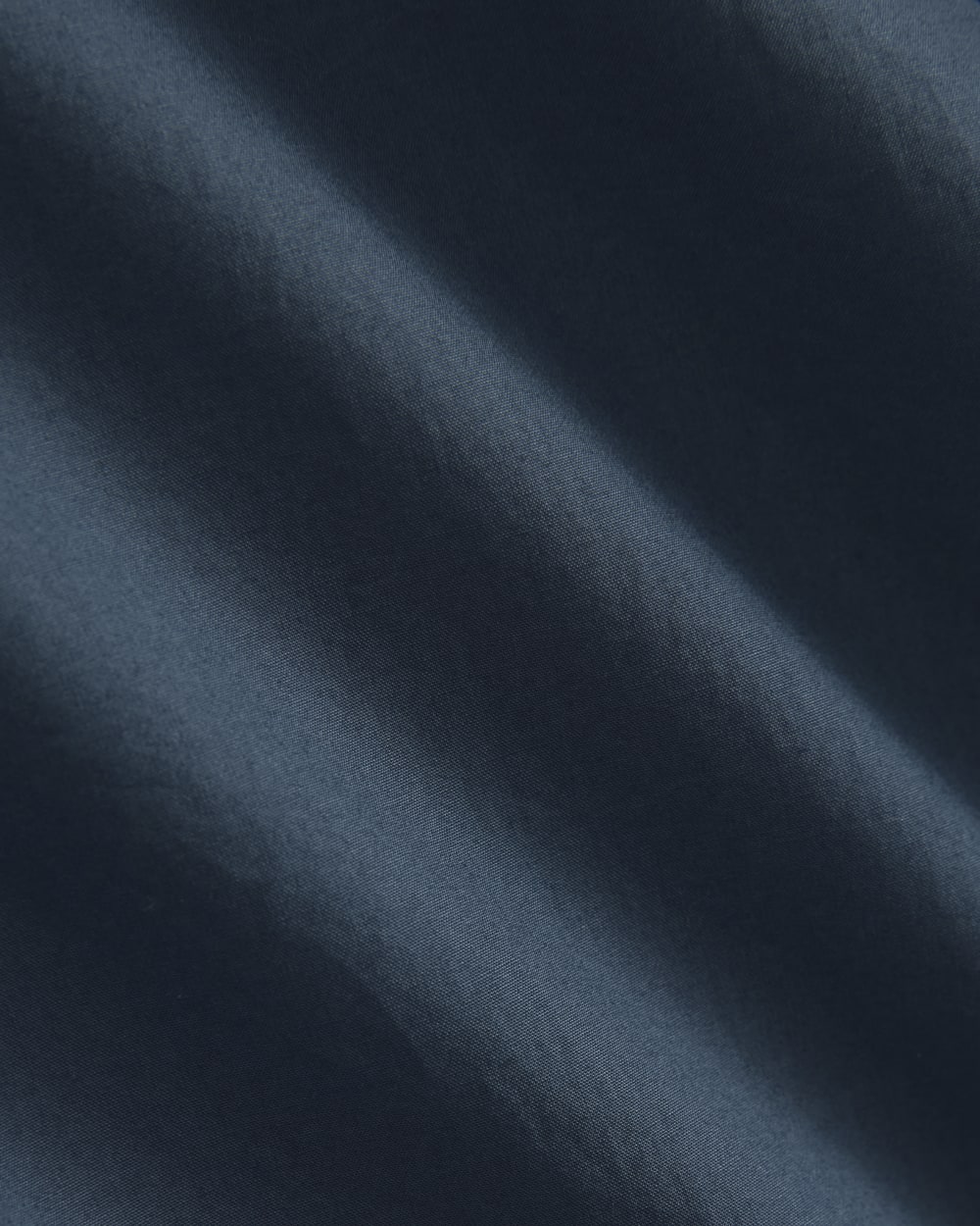 Lantern-Sleeve Shirt in Lightweight Cotton | Deep Lazuli Blue