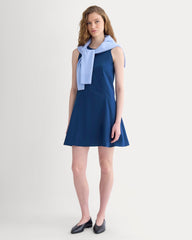 Drop Waist Mini Dress | Estate Blue
