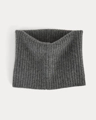 Cashmere Snood | Heather Mid Grey