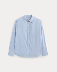 Everyday Shirt in Silky Cotton | Light Blue