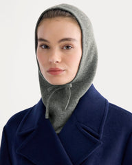 Cashmere Hood | Heather Charcoal