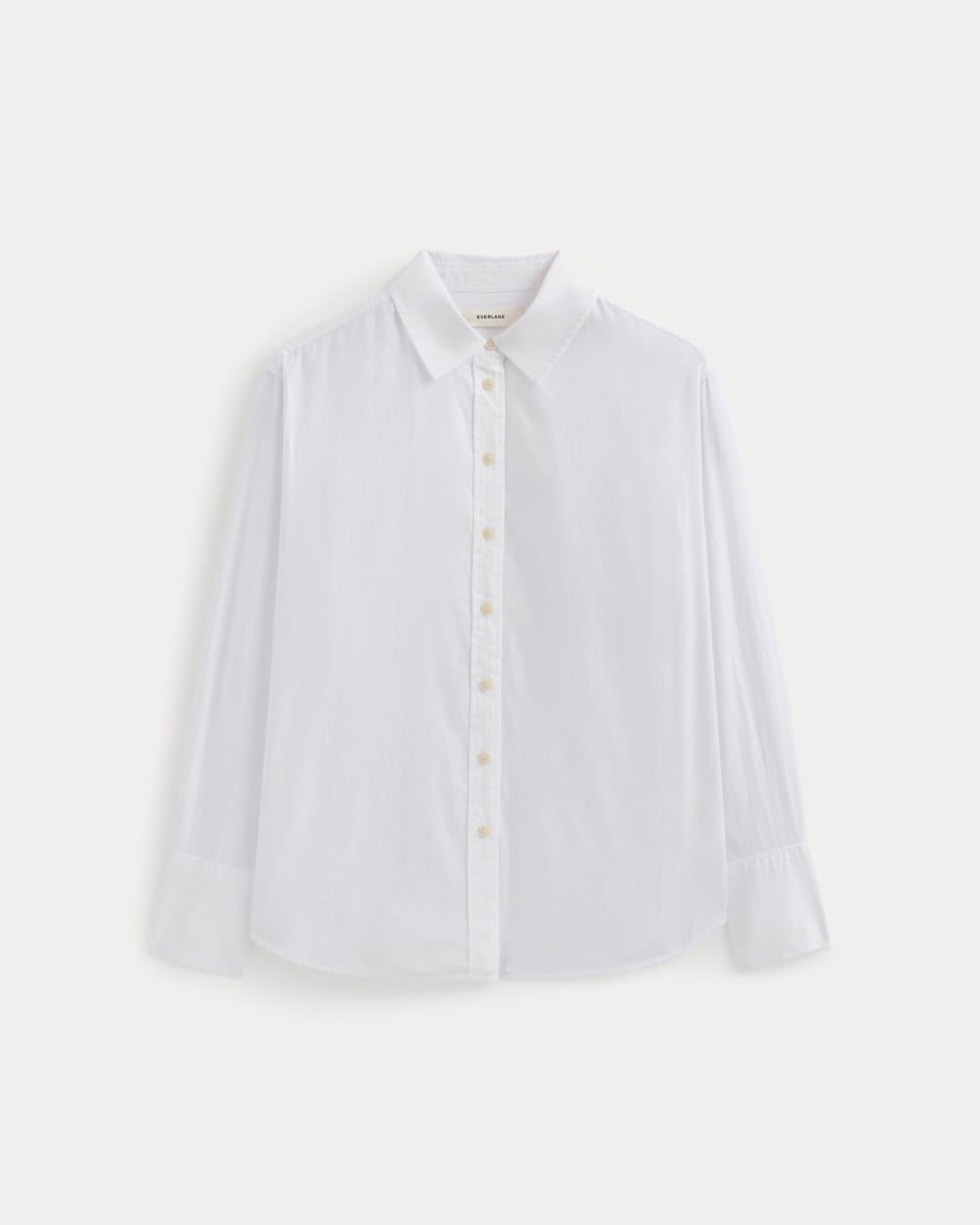 Everyday Shirt in Silky Cotton | White