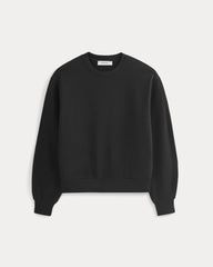 Lightweight Terry Blouson Crew | Black