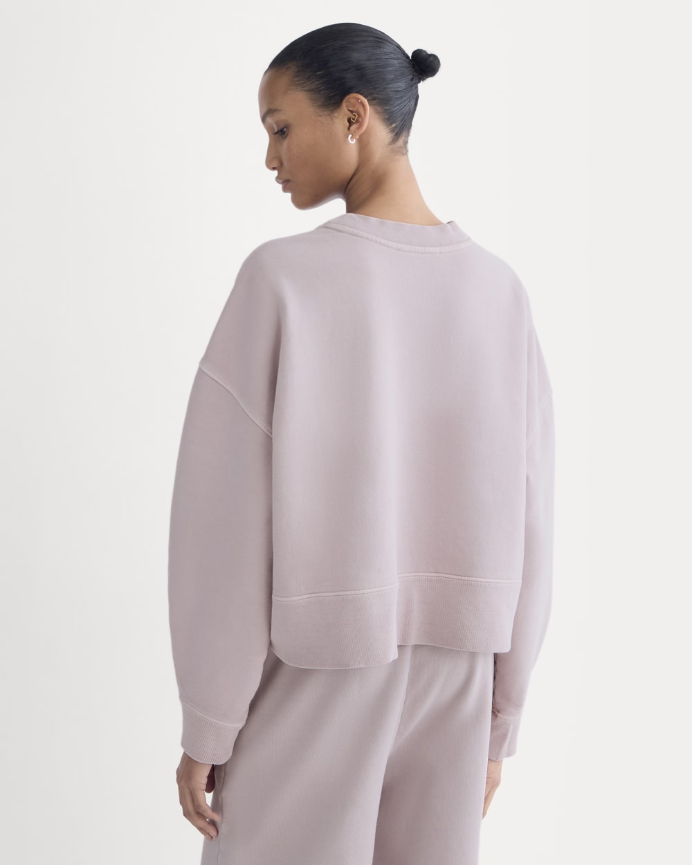 Everlane x The Laufey Foundation Cropped Sweatshirt | Burnished Lilac