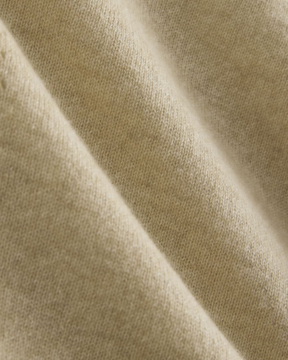 Cashmere Funnel-Neck Tank | Heather Light Camel