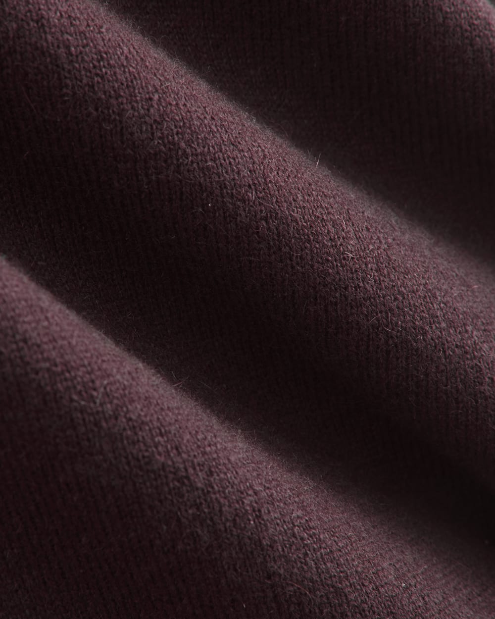 Cashmere Boyfriend Sweater | Wine