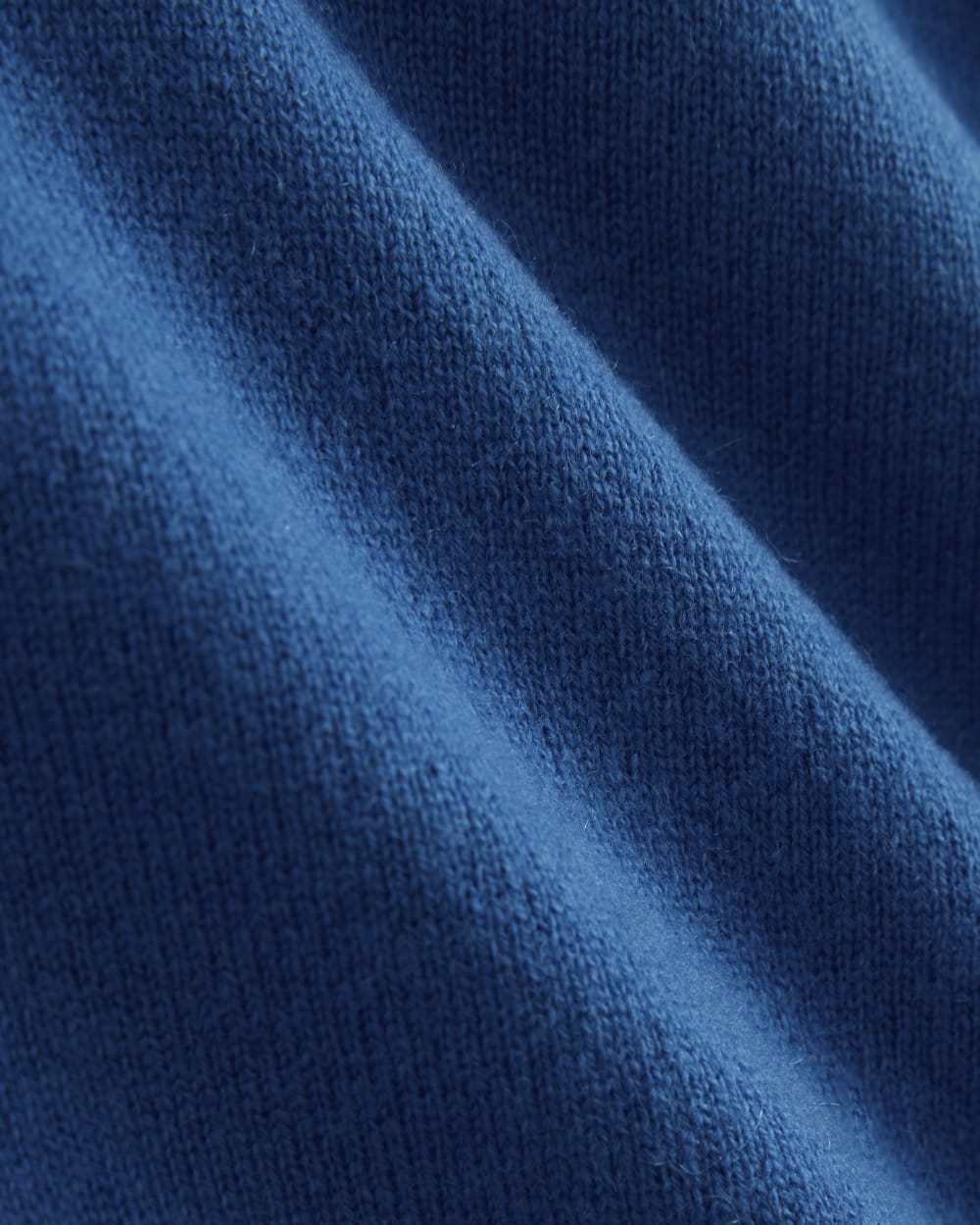 Cashmere Slim Crew Sweater | Classic Blue
