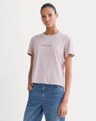 Everlane x The Laufey Foundation Box-Cut Tee | Burnished Lilac