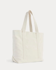 Everlane x Peace & Quiet Canvas Boat Tote | Bone