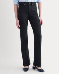 High-Rise Slim Bootcut Jean | Black
