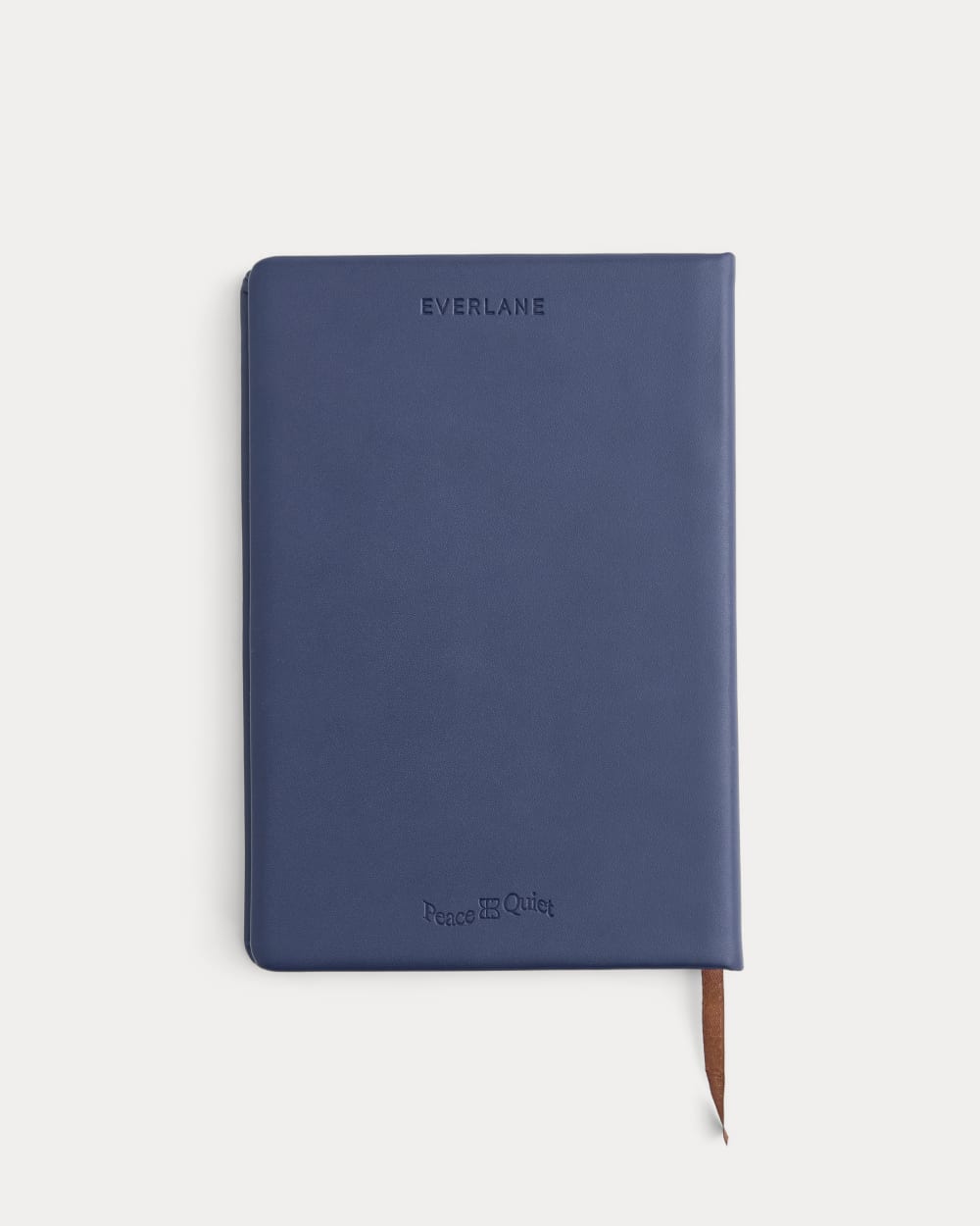 Everlane x Peace & Quiet Leather Journal |  Navy