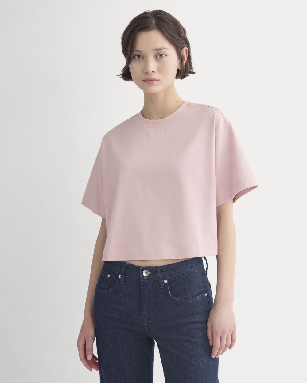 Forever Jersey Cropped Tee | Burnished Lilac