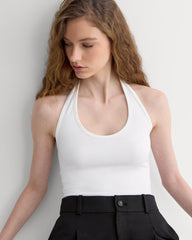 Halter Tank | Bone