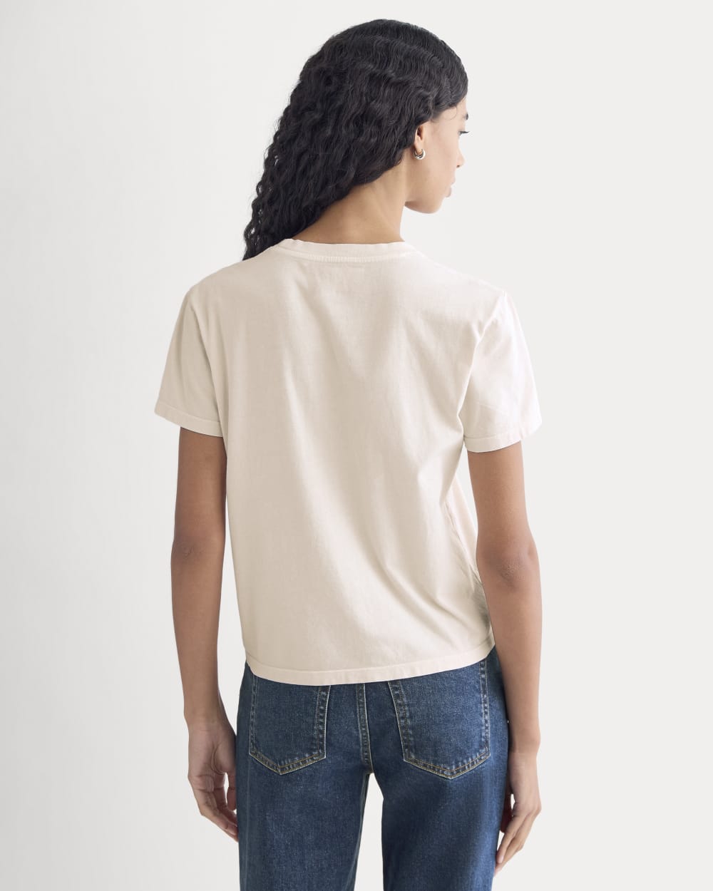 Everlane x The Laufey Foundation Box-Cut Tee | Pale Peony