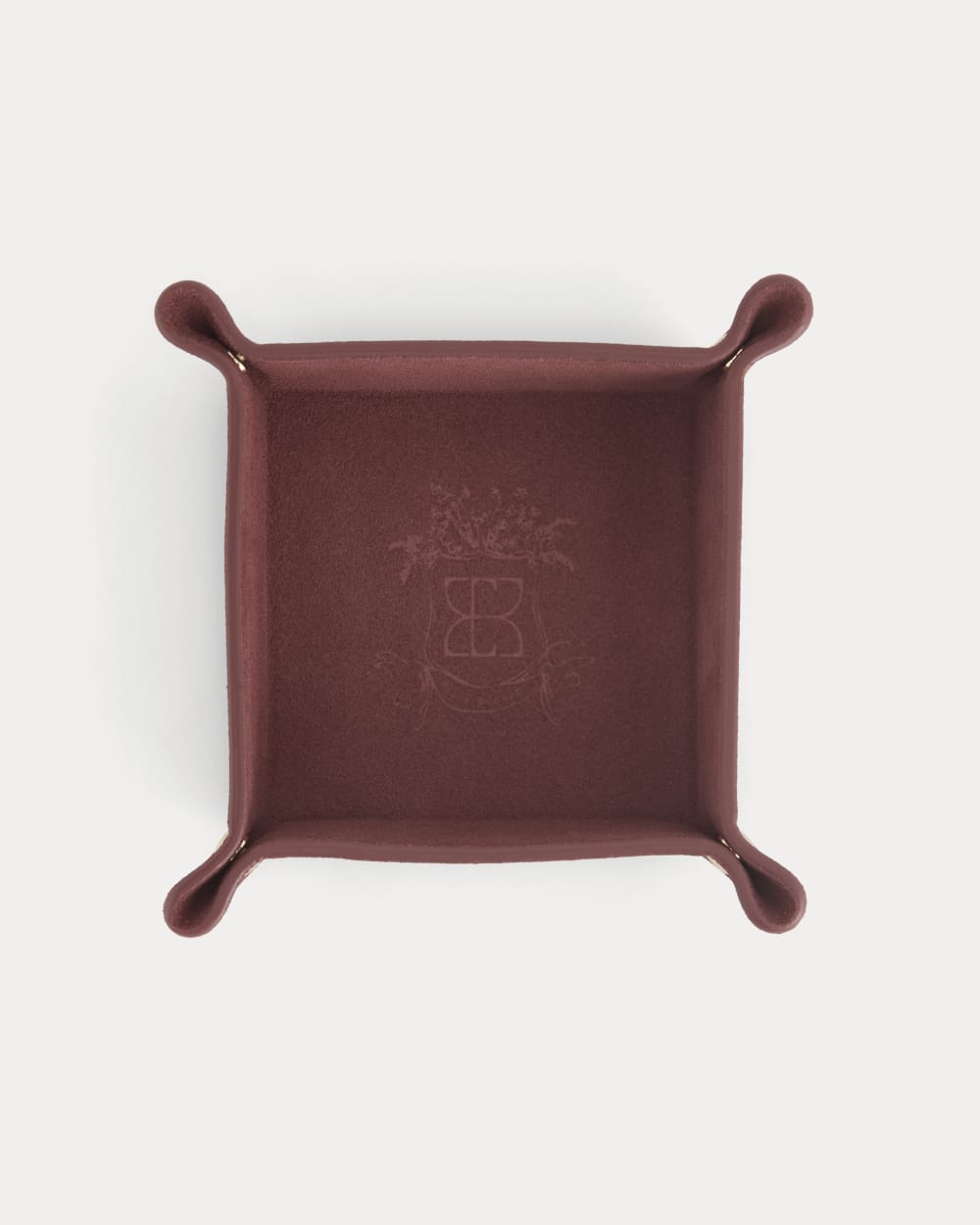 Everlane x Peace & Quiet Suede Catchall | Wine
