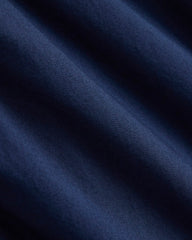 Cuff Detail Shirt in Lightweight Cotton | Navy